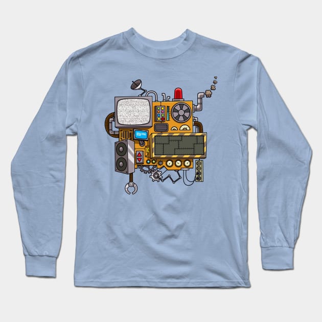 Machine Long Sleeve T-Shirt by Malchev